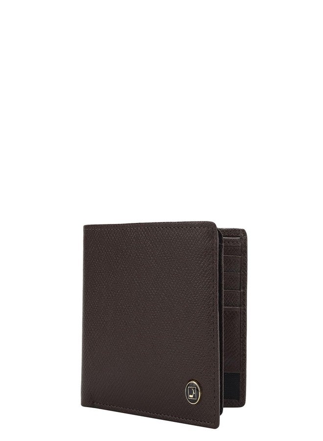 Da Milano RFID Protected Leather Wallet for Men with Card Slot - Brown - Image 2